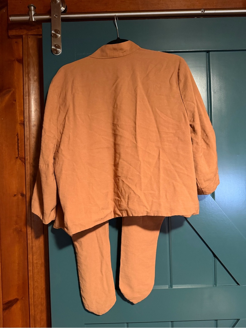 Women's Peach Tunic-Style Jacket